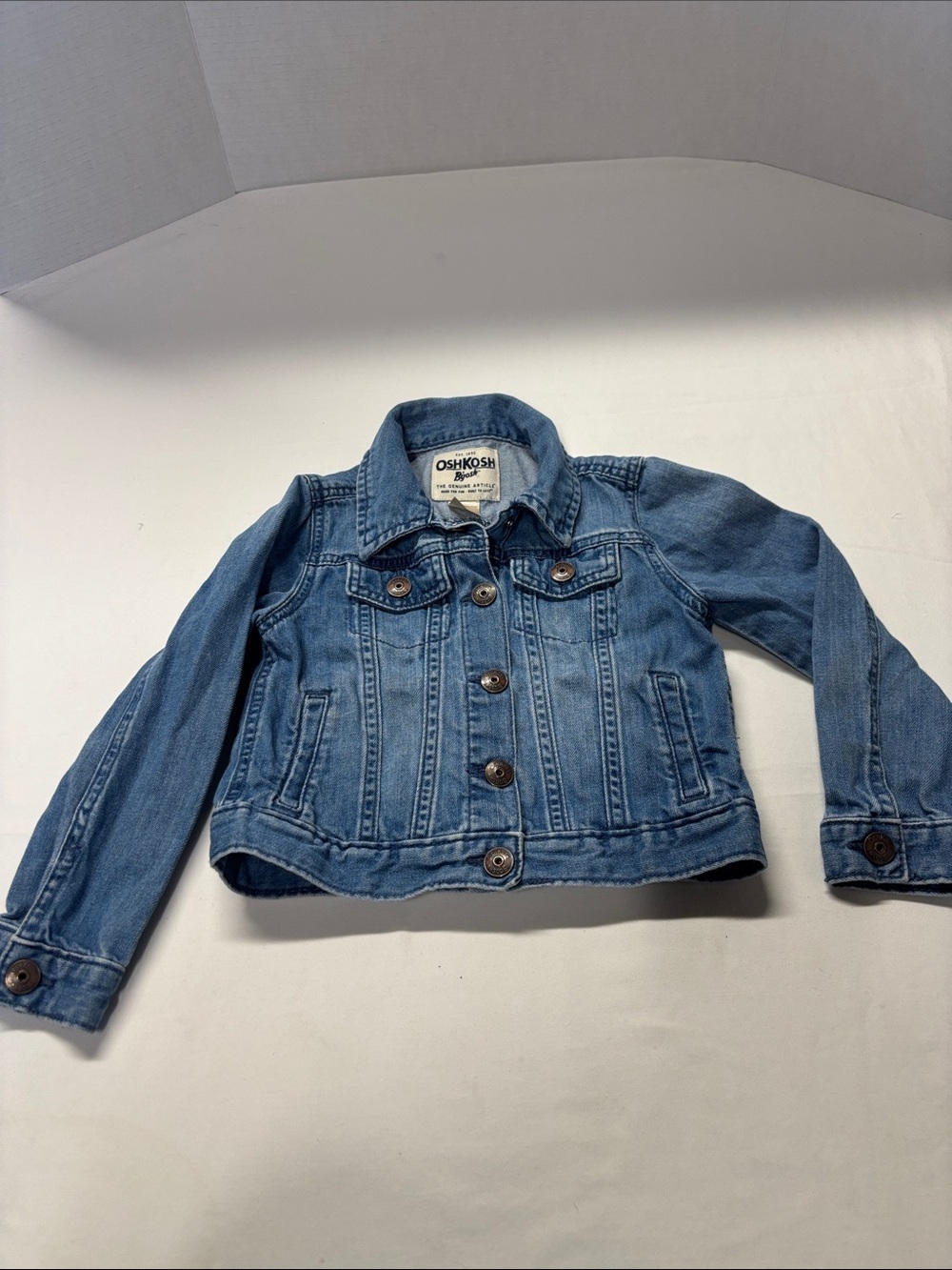 OshKosh B'gosh Medium Blue Denim Kids Jacket